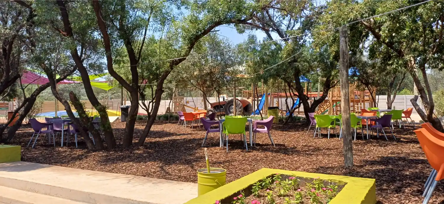 Rusty Rhino kids playground in Dinokeng Game Reserve