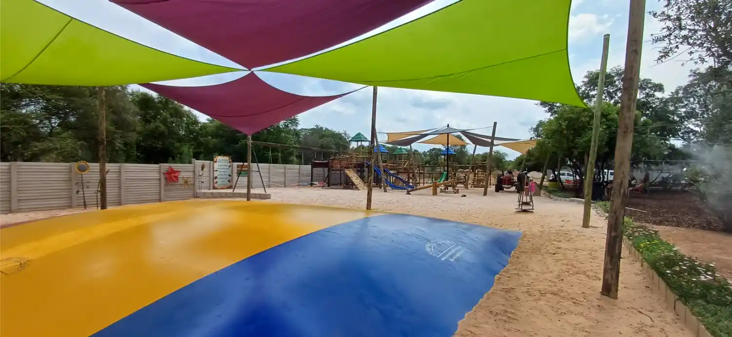 Rusty Rhino kids playground in Dinokeng Game Reserve